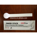 chloraprep Swab Stick FS707 con punta de espuma rectangular grande